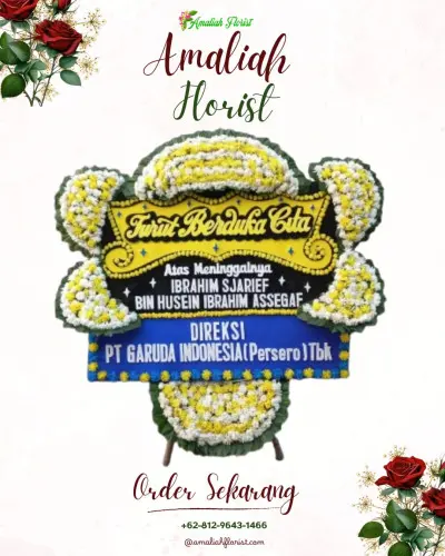 Papan Bunga Duka di Oimbo